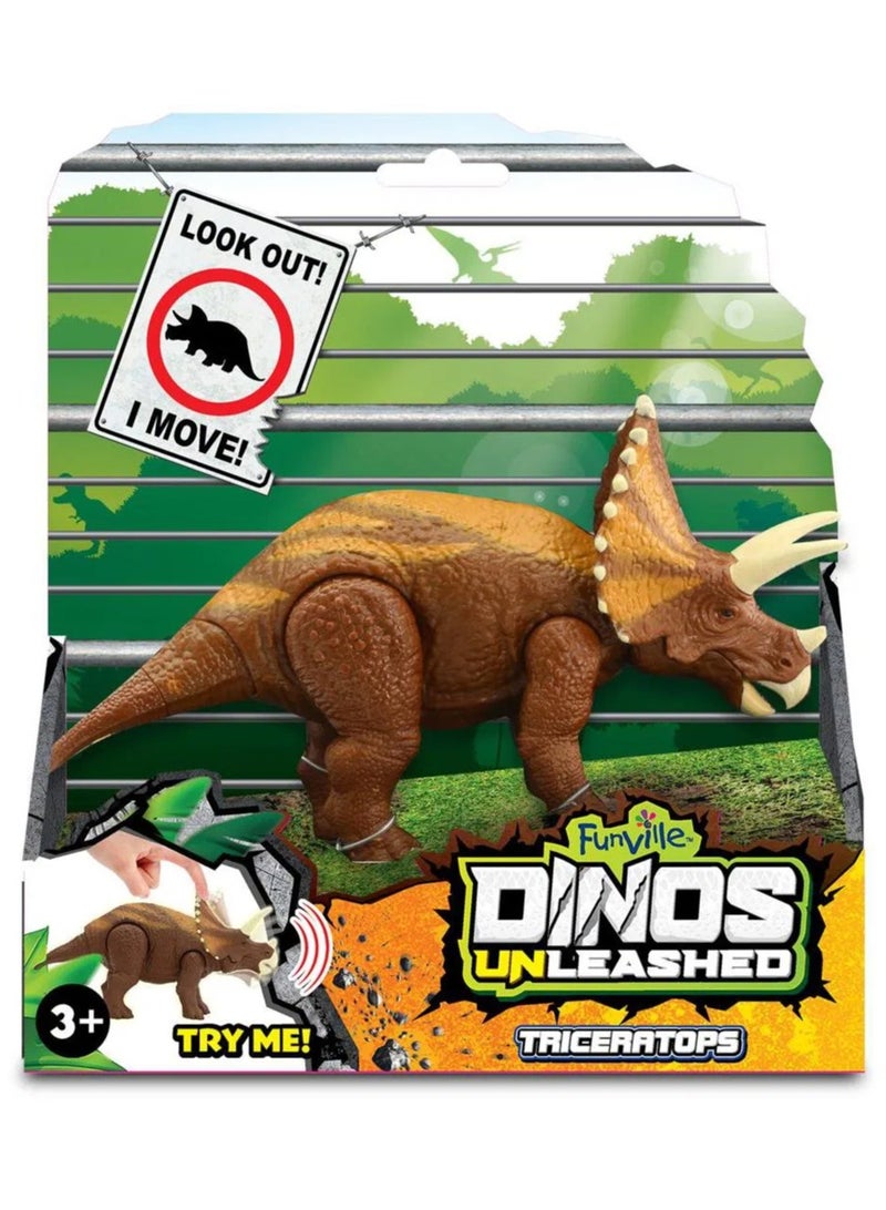 Dinos Unleashed T-Rex,Spinosaurus, Triceratops, Velociraptor ,Assorted Figures