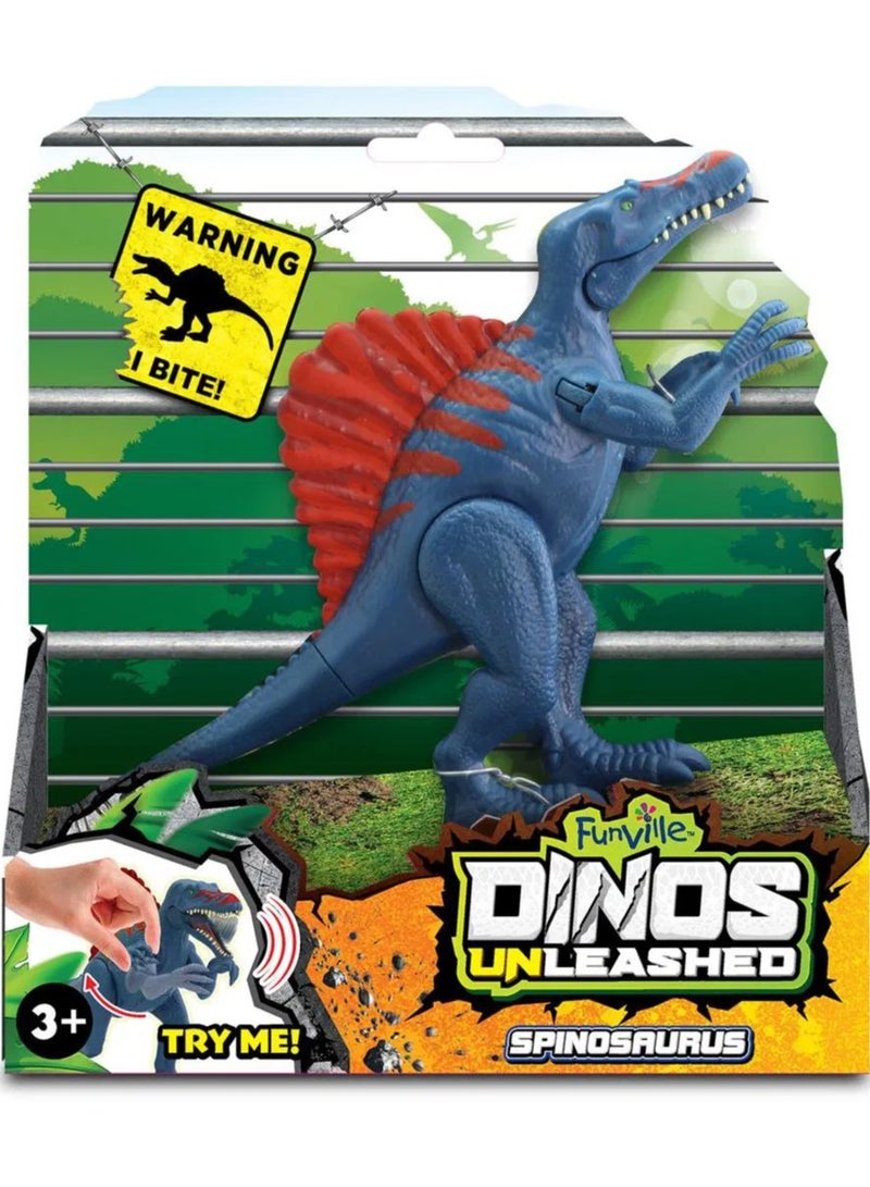 Dinos Unleashed T-Rex,Spinosaurus, Triceratops, Velociraptor ,Assorted Figures