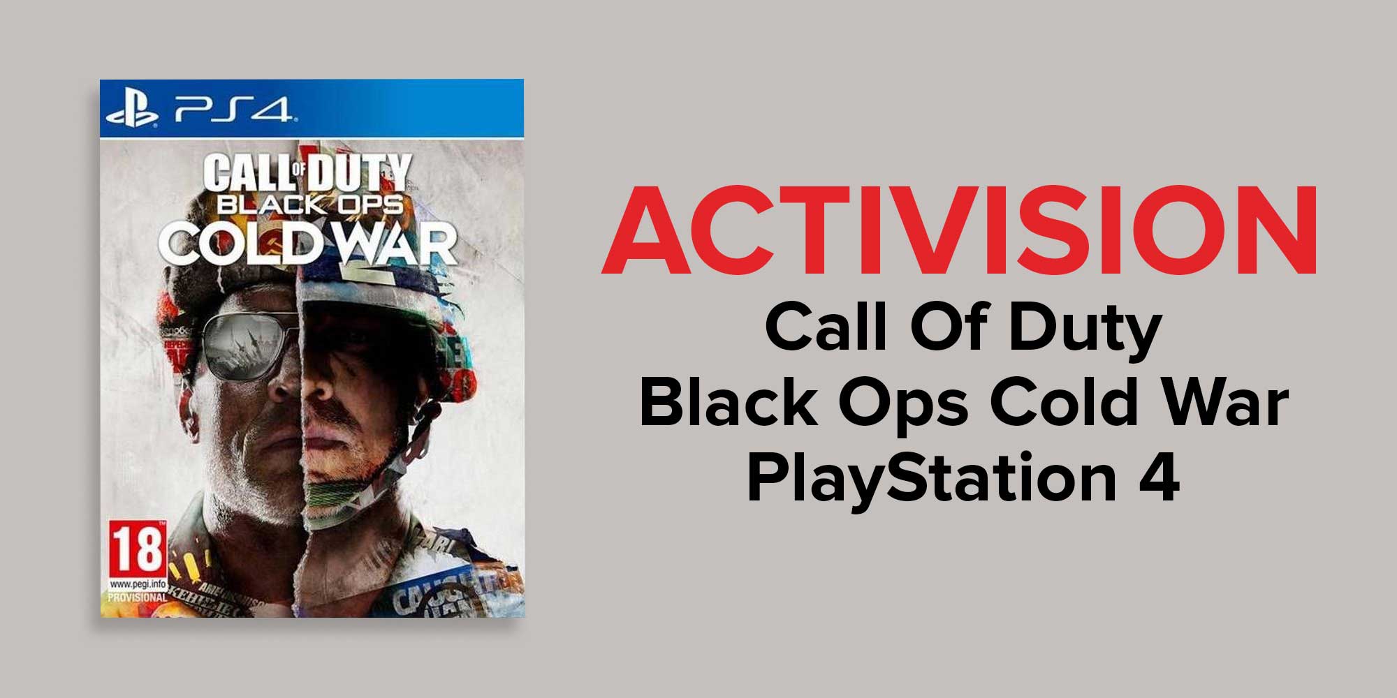 Call Of Duty Black Ops Cold War - Adventure - PlayStation 4 (PS4)