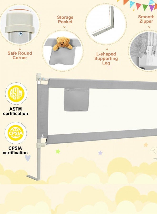 Baby Bed Rail Guard For Twin Double Full Queen King Size Bed