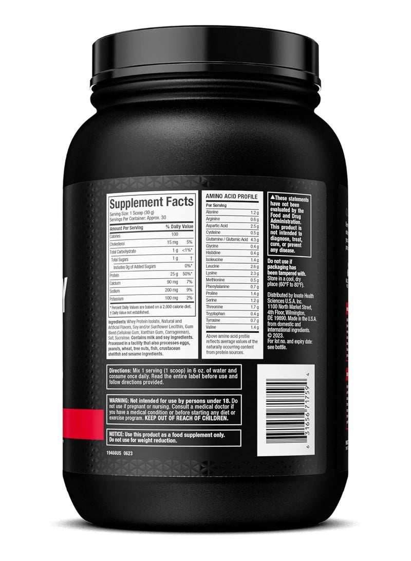 MuscleTech Iso Whey Chocolate 2lbs