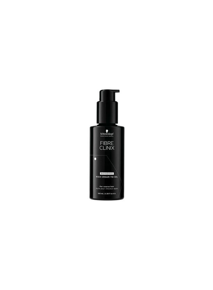 Schwarzkopf Professional Fibre Clinix Rich Cream-to-Oil 100ml