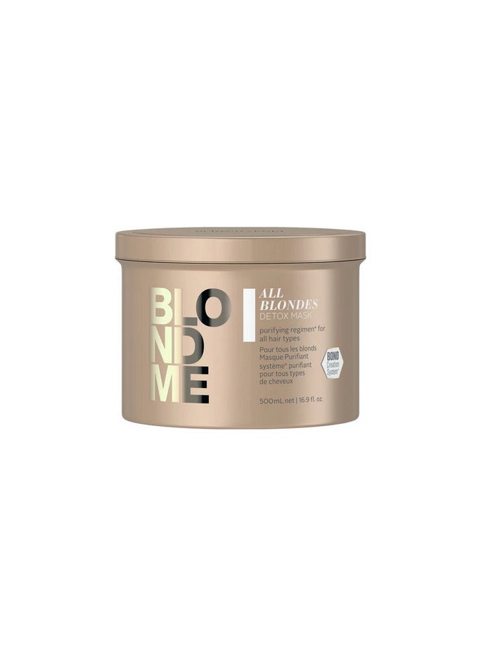 Schwarzkopf Professional BlondME Detox Maske 500ml