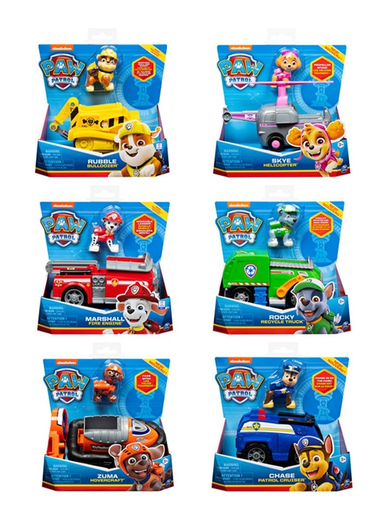 Paw Patrol Core Basic Vehicle Assorted