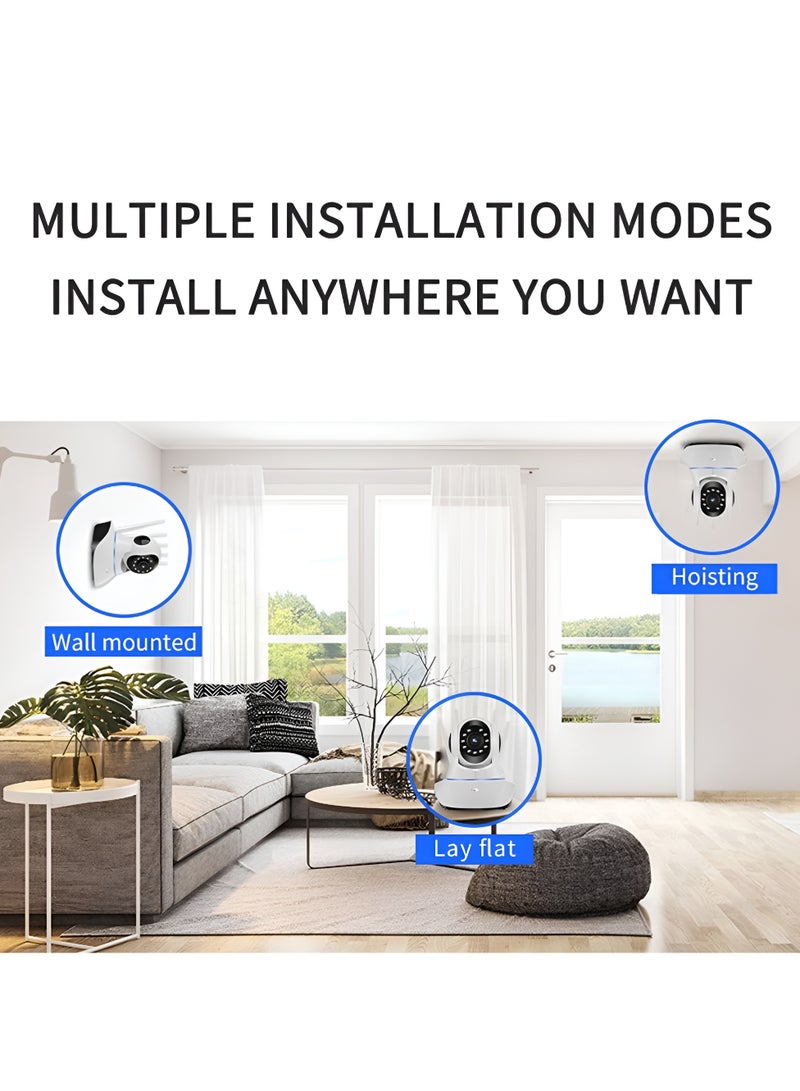 CCTV Wireless Security Camera Home Office Surveillance Camera Full HD  WiFi Smart Home Video Camera Two-Way Talk Night Vision Video Webcam Baby Monitor