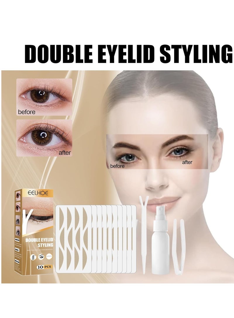 120 Pieces Lace Double Eyelid Sticker Invisible Tape, Natural Slim Tapes Tape Eye Stickers Sided Sticky Tapes