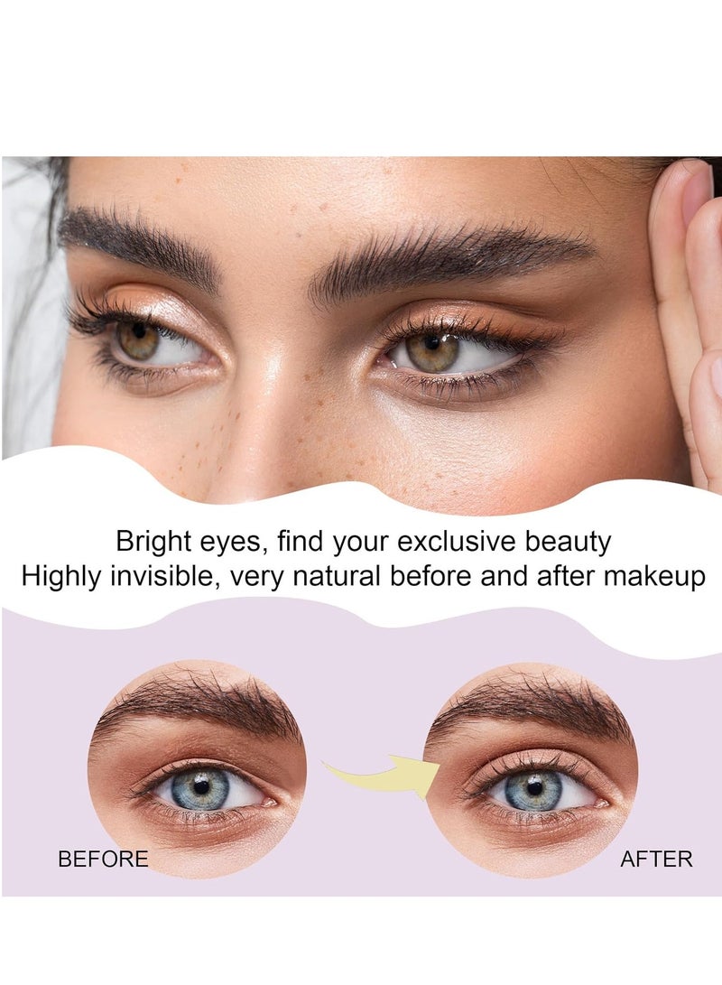 Ultra Invisible Double Eyelid Tape Stickers, Both Side Sticky Instant Eye Lid Lift Strips - Perfect for Hooded Droopy Uneven or Mono-eyelids, Waterproof Pack of 120 L