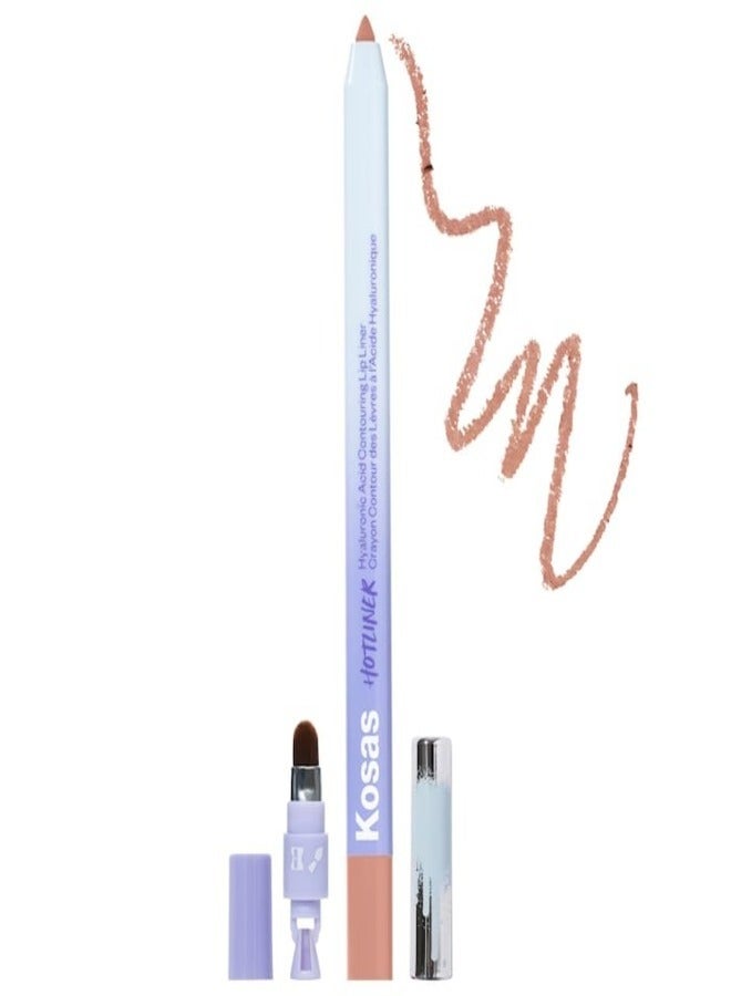 Kosas Hotliner Precise Contouring Lip Liner with Hyaluronic Acid -  100 - Neutral Pink Beige 0.02 oz