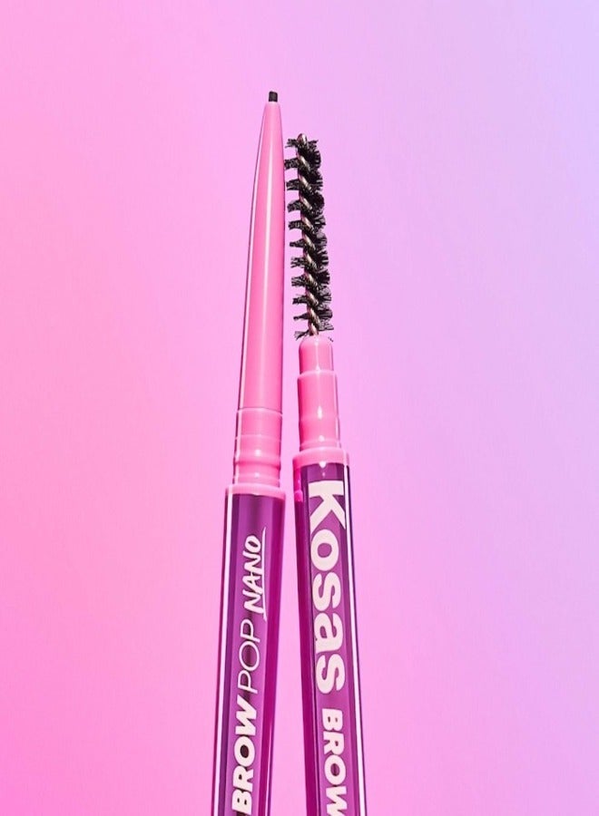 Kosas Brow Pop Nano Ultra-Fine Detailing & Feathering Eyebrow Pencil, Taupe - Cool Blonde 0.03g