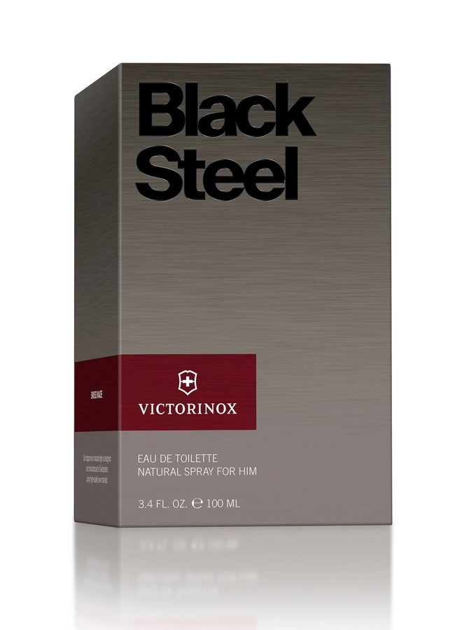 Victorinox Black Steel For Him EDT 100ml