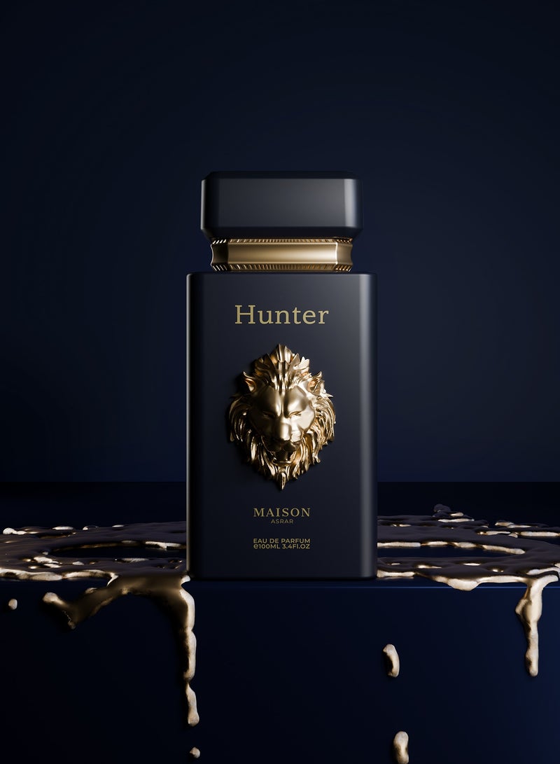 Hunter Eau de Parfum Long Lasting Perfume for Men 100ml