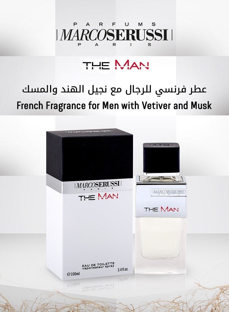 MARCO SERUSSI THE MAN EDT 100ML