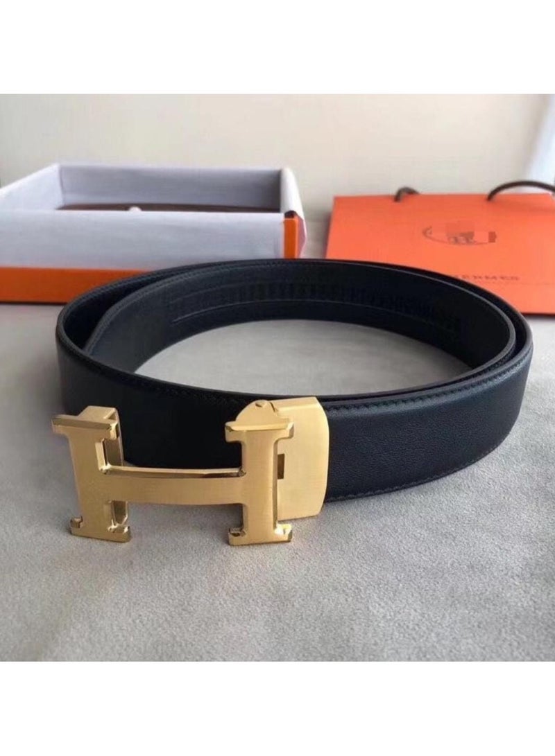 Leather Gold Hardware Belt Woman's Small Belts