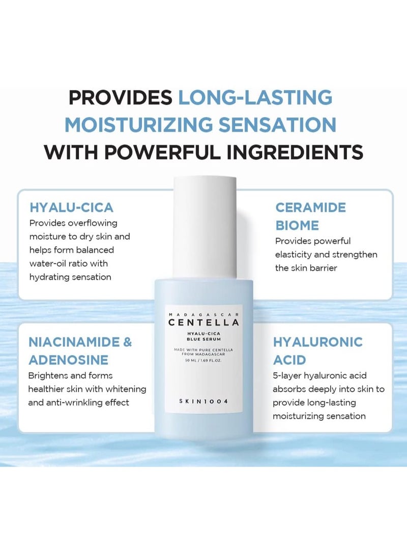 Madagascar Centella Hyalu-Cica Blue Serum 50ml