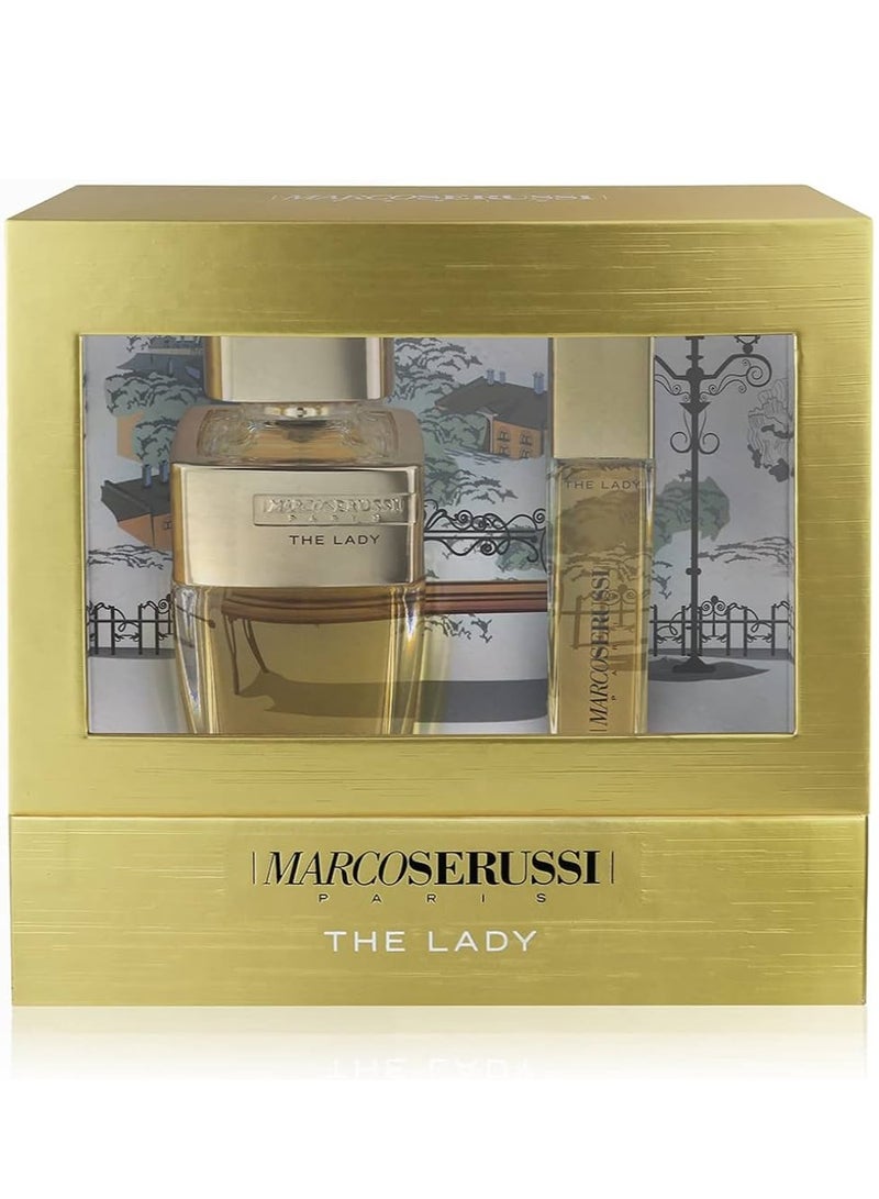 MARCO SERUSSI THE LADY EDP WOMEN 90ML + 20ML COFFRET