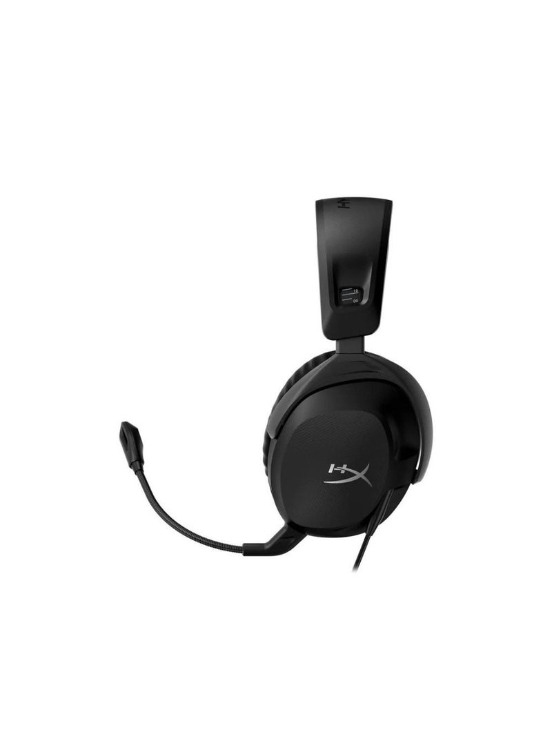 Cloud Stinger 2 Gaming Headset for PC/PS4 | Signature Comfort with DTS X Headphone Spatial Audio & Noise-Cancelling Condenser Microphone- Black