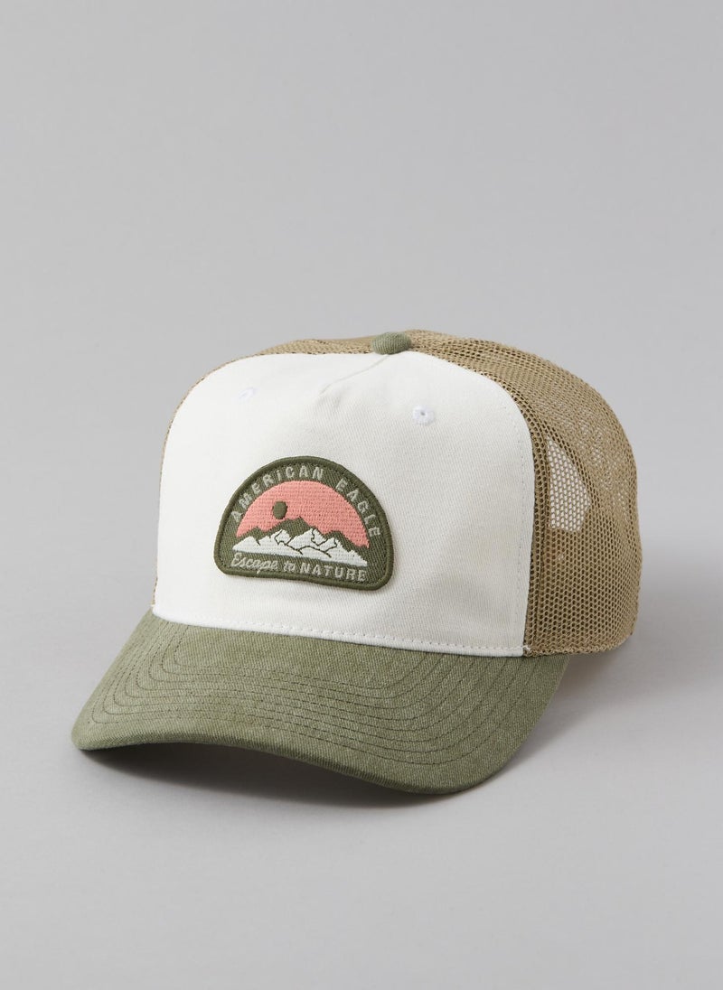 Logo Twill Trucker Cap