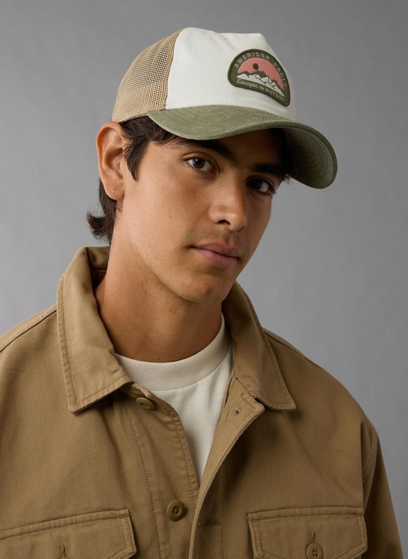 Logo Twill Trucker Cap