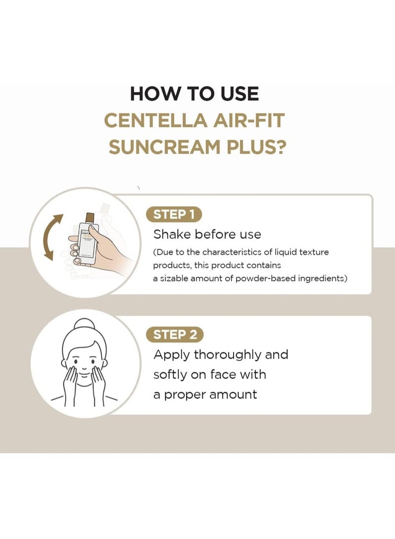 Madagascar Centella Air-Fit Suncream Plus 50ml