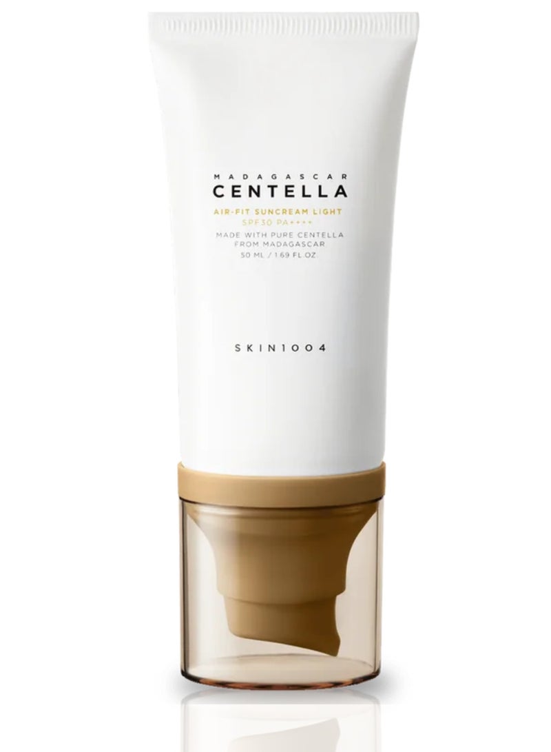 Madagascar Centella Air Fit Suncream Light SPF50+: Ultra-Lightweight, Hydrating Sun Protection 50ml