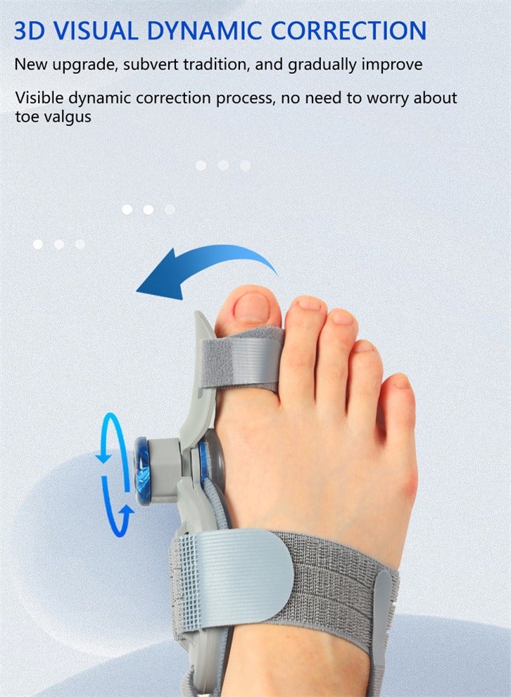 Bunion Corrector, Adjustable Knob Bunion Splint For Bunion Relief, Suitable For Left And Right Foot Toe Correction