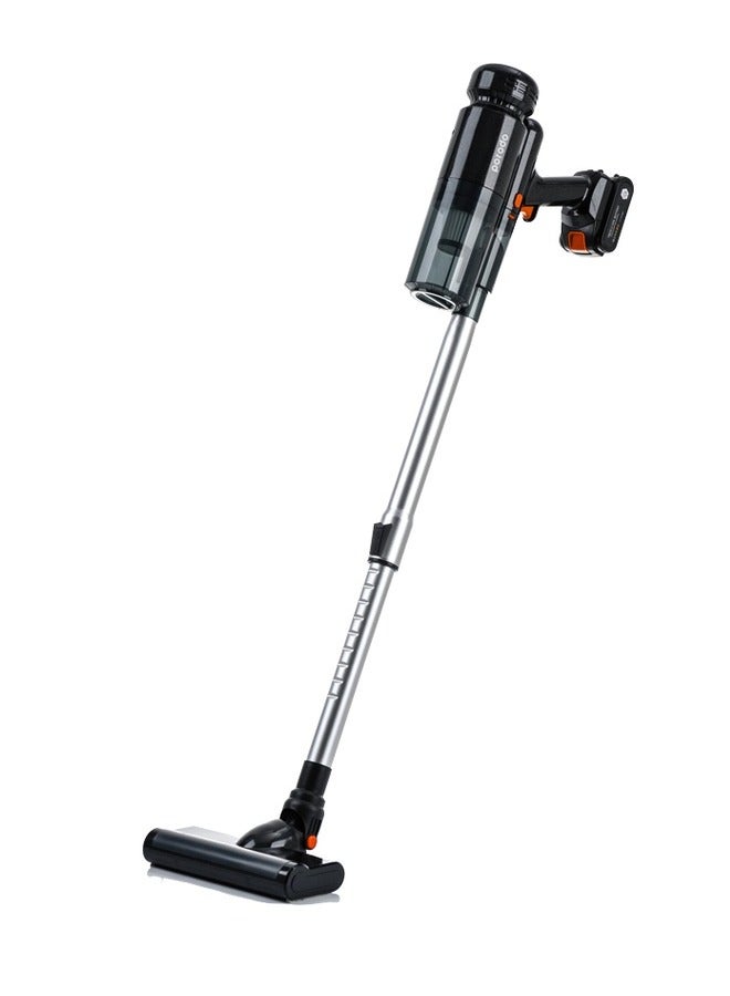 Cordless Stick Vacuum Pro / Vacuum Cleaner & Air Duster / 680ml Dust Bin Capacity / Extension Rod / 35 Minutes Working Time / HEPA Filter - Black