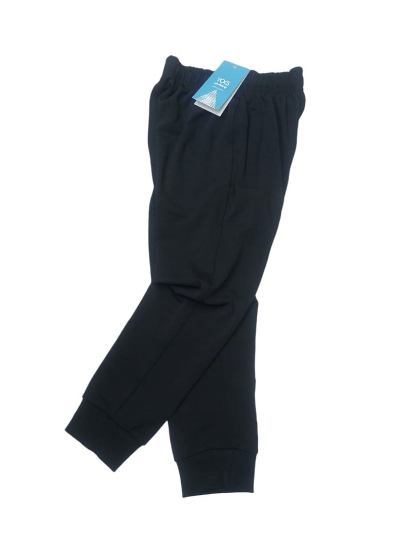 Black track pant for boys