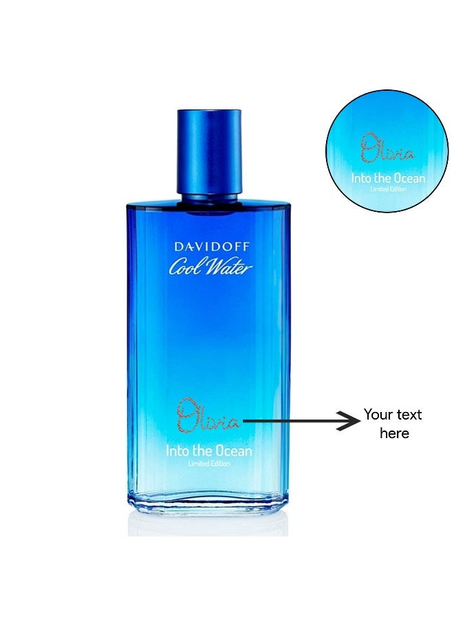 Davidoff Coolwater For Women Edt Personalised Name