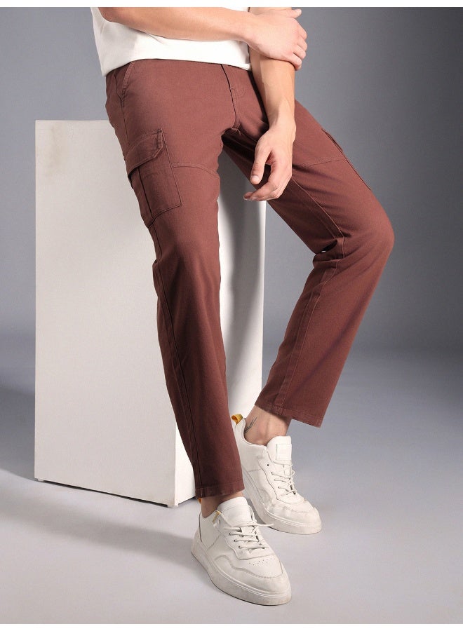 Men's Khaki Trousers - Comfortable and Stylish Everyday Wear