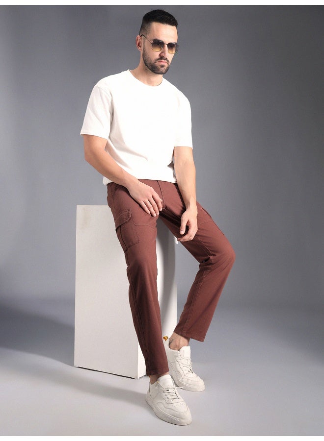 Men's Khaki Trousers - Comfortable and Stylish Everyday Wear