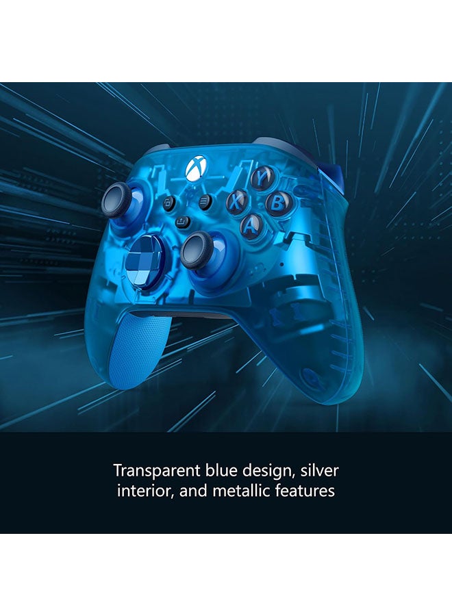 Xbox Wireless Controller – Sky Cipher Special Edition for Xbox Series X|S, Xbox One, and Windows Devices
