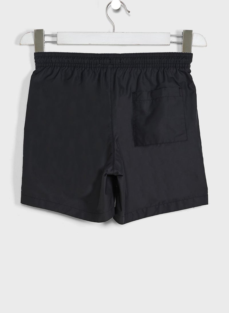 Youth Logo Print Swim Shorts