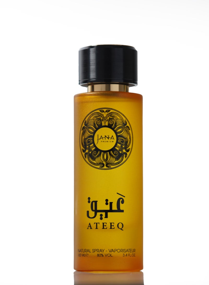 Ateeq Perfume 100ml by Janna Beauty – Luxurious Oriental Scent, Long-Lasting, Perfect for All Occasions