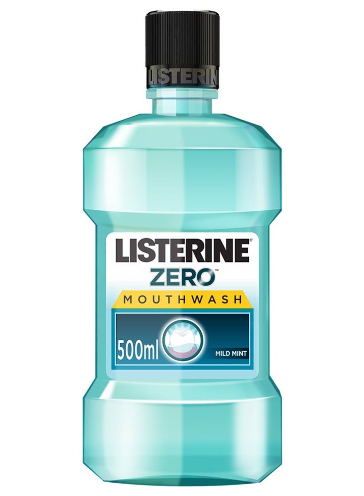 Listerine Total Care Zero Mouth Wash, 500 Ml 500ml