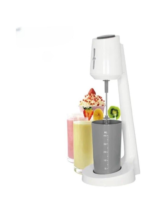 Milkshake Maker SF-8110 Click switch Quick stirring Easy to clean Easy to operate 450ml capacity cup(white)