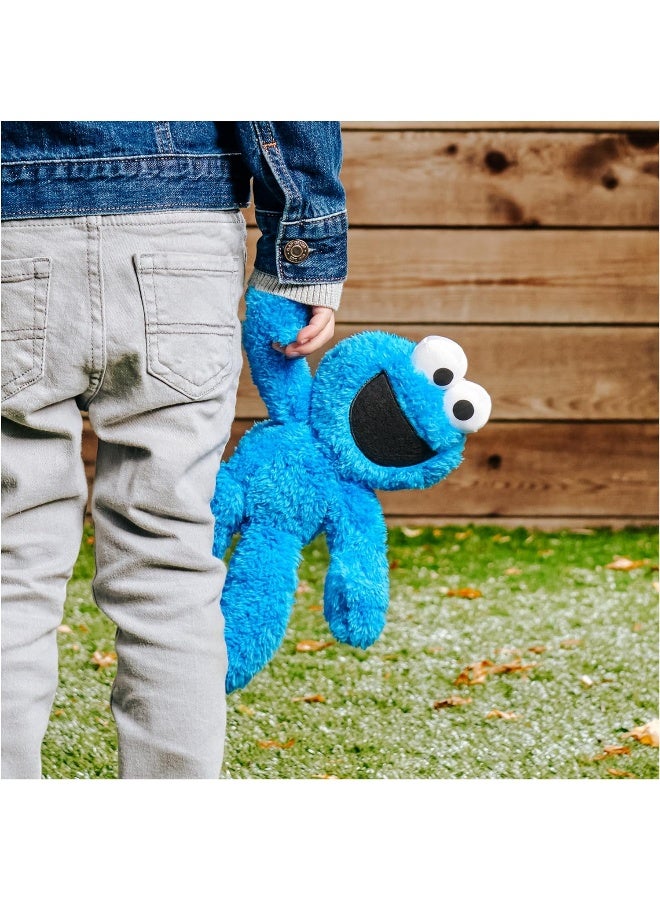 GUND Sesame Street Official Cookie Monster Take Along Buddy 13'' Polyester Plushie Stuffed Kids Toy