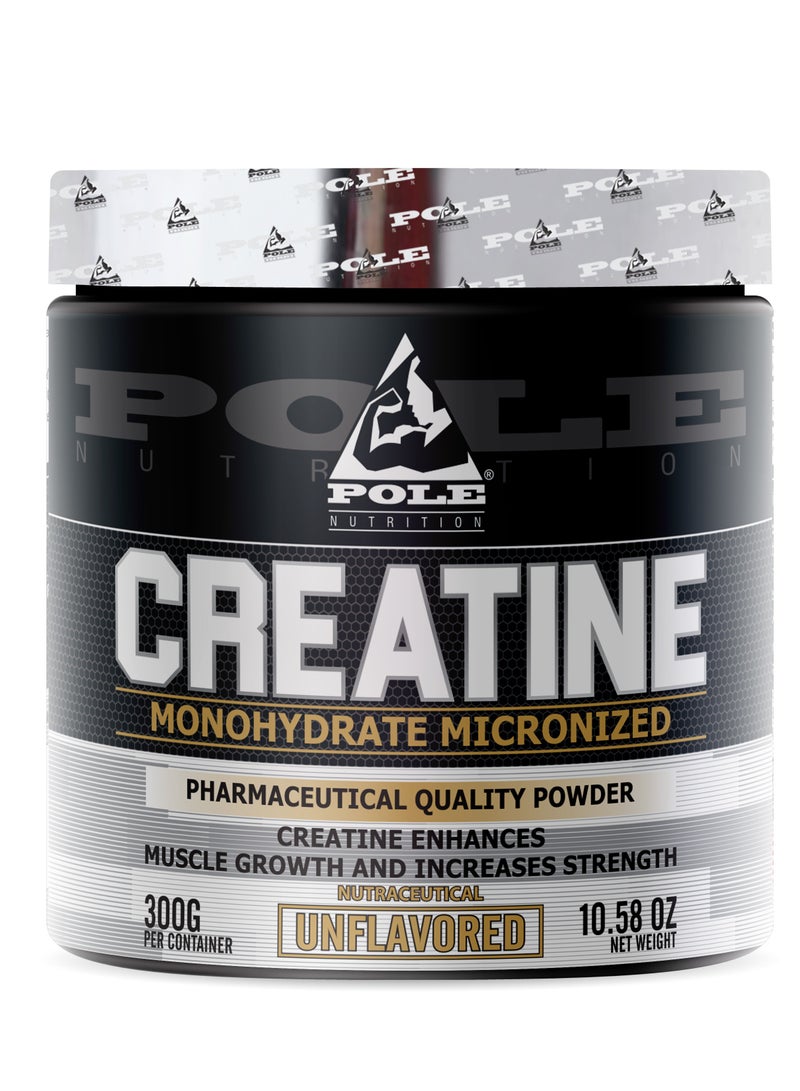 Pole Nutrition Creatine Monohydrate 300g 60 servings