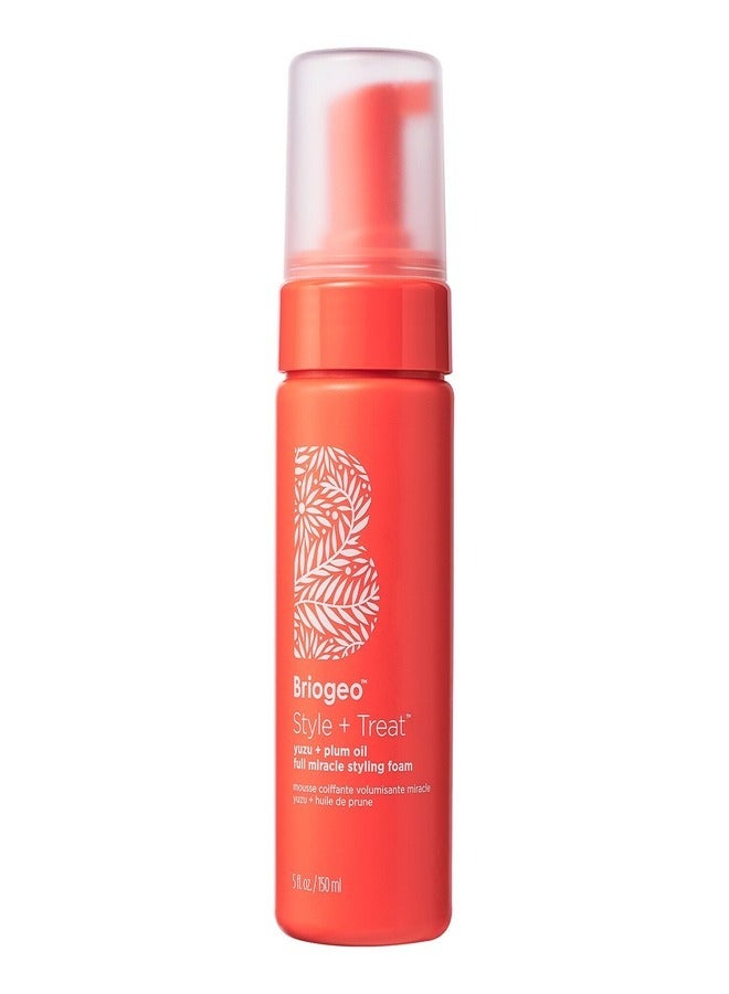 BRIOGEO Style + Treat™ Yuzu + Plum Oil Hair Styling Texture Foam 150ml