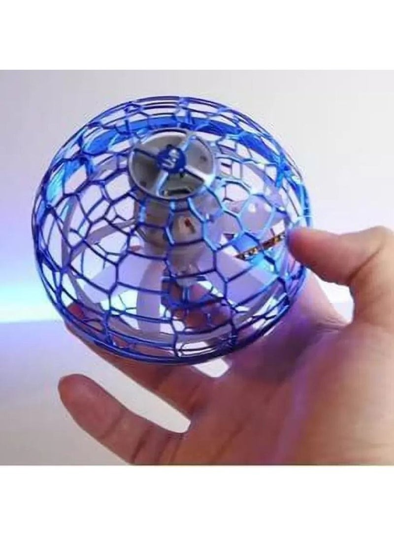 Flexible Anti-Collision Flying Spinner Programmable Led Lights Ball Toy