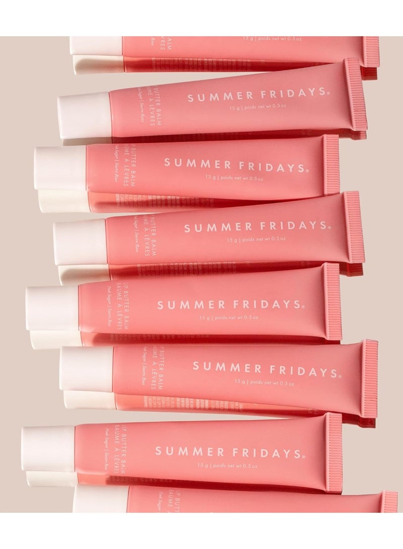 Summer Fridays Lip Butter Balm - Conditioning Lip Mask and Lip Balm for Instant Moisture, Shine and Hydration.