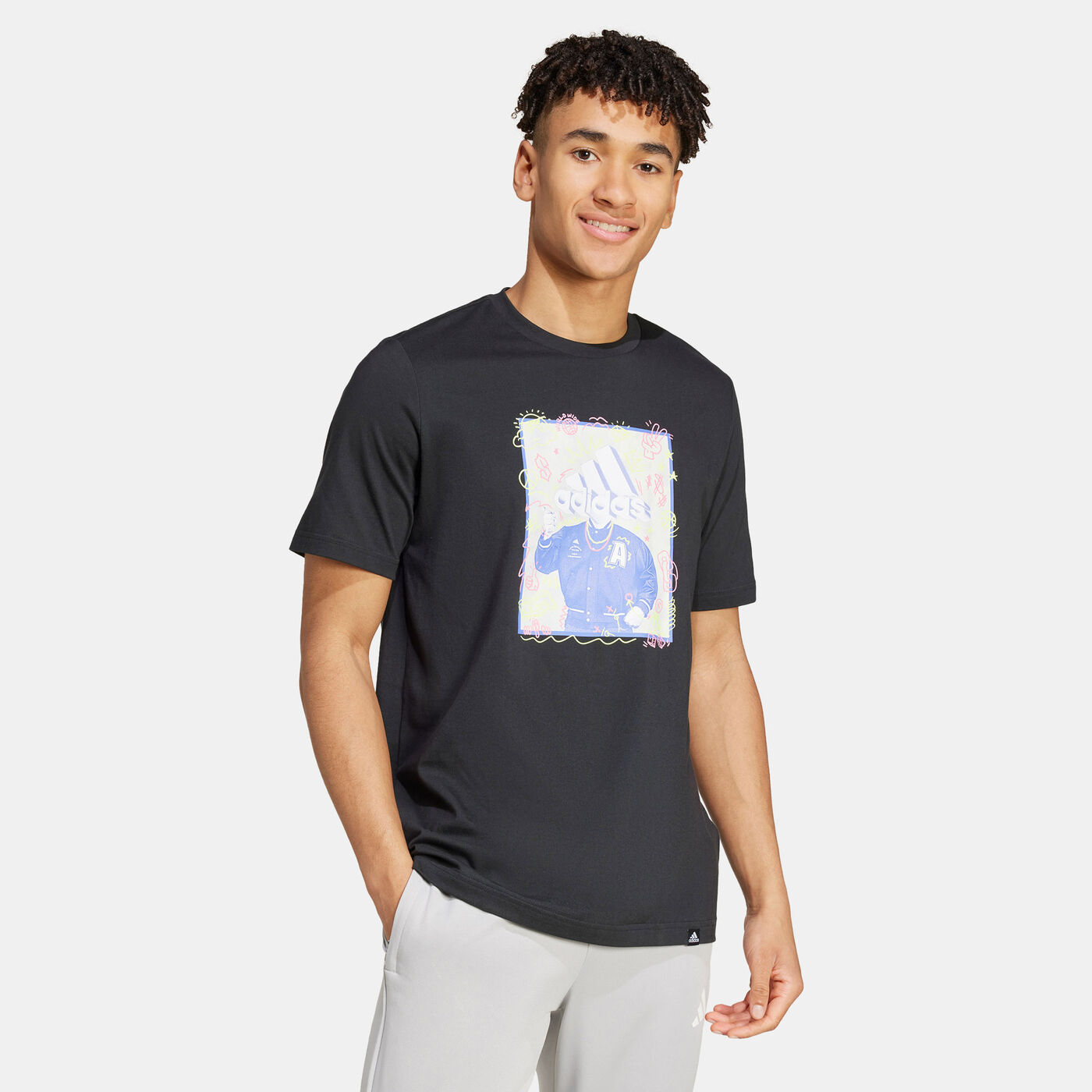 Men's Doodle Graphic T-Shirt