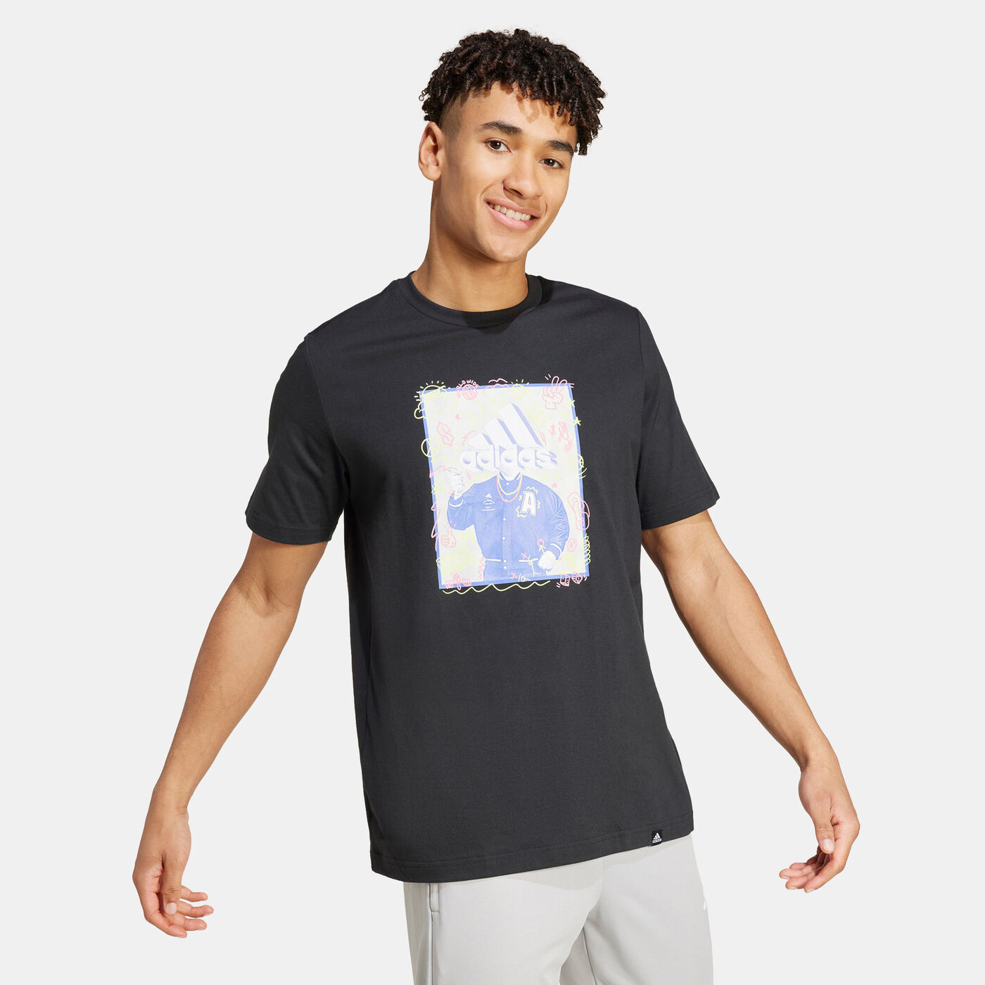 Men's Doodle Graphic T-Shirt