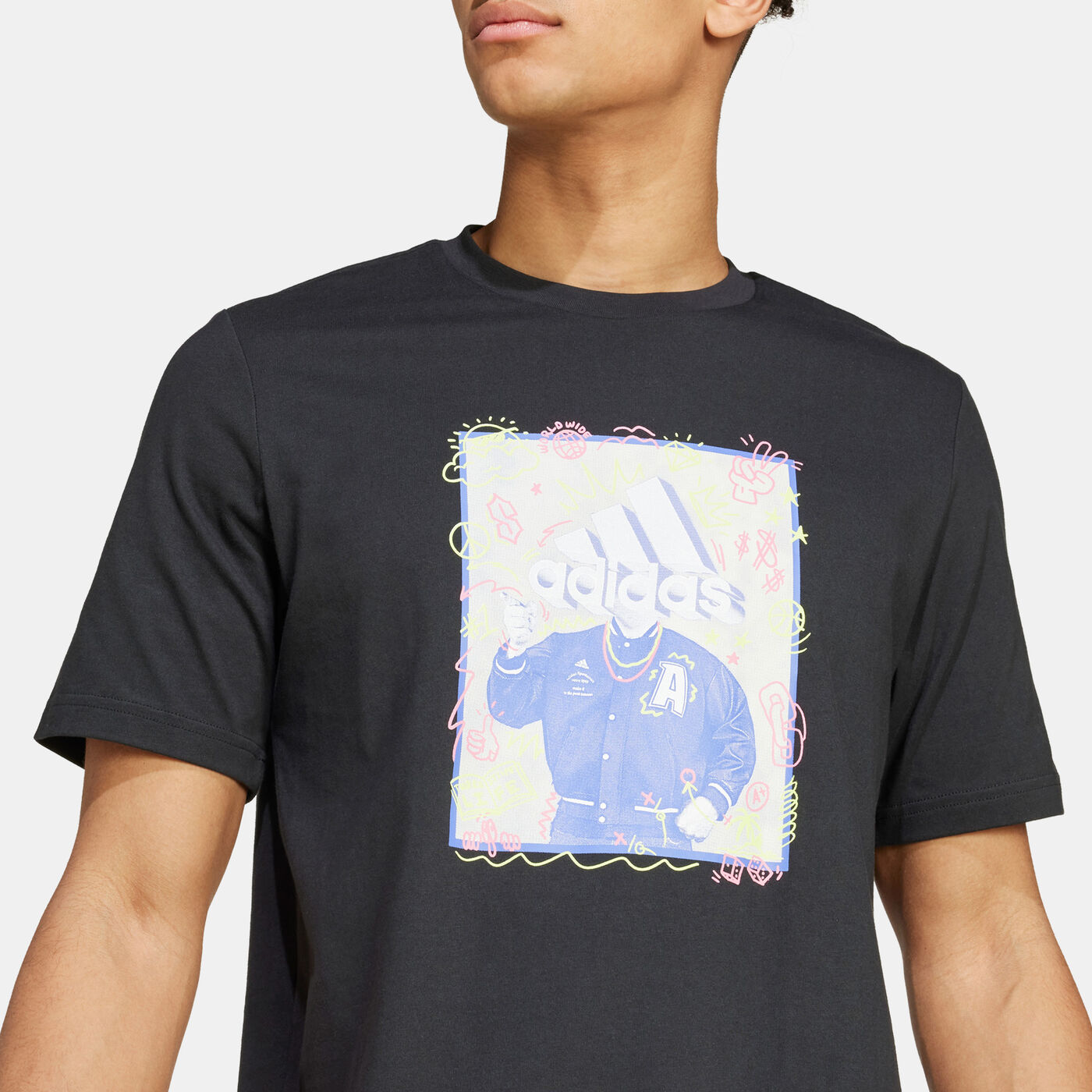 Men's Doodle Graphic T-Shirt