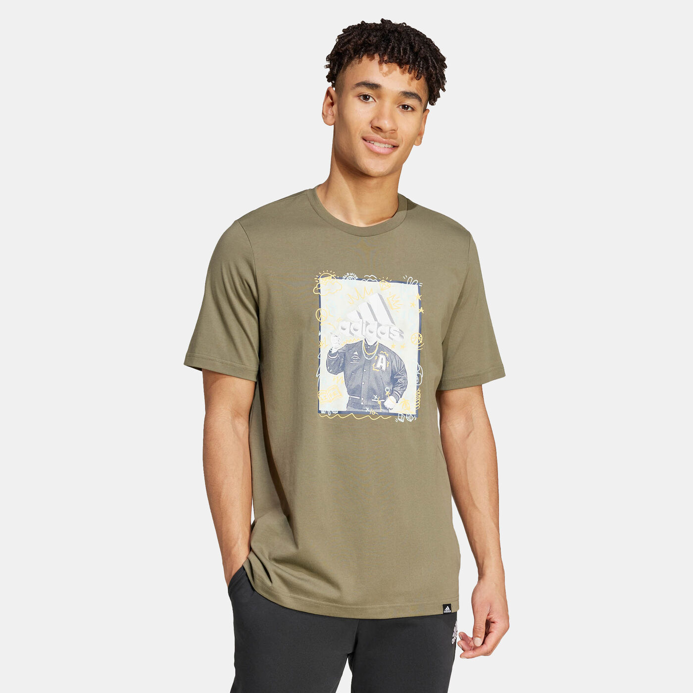 Men's Doodle Graphic T-Shirt