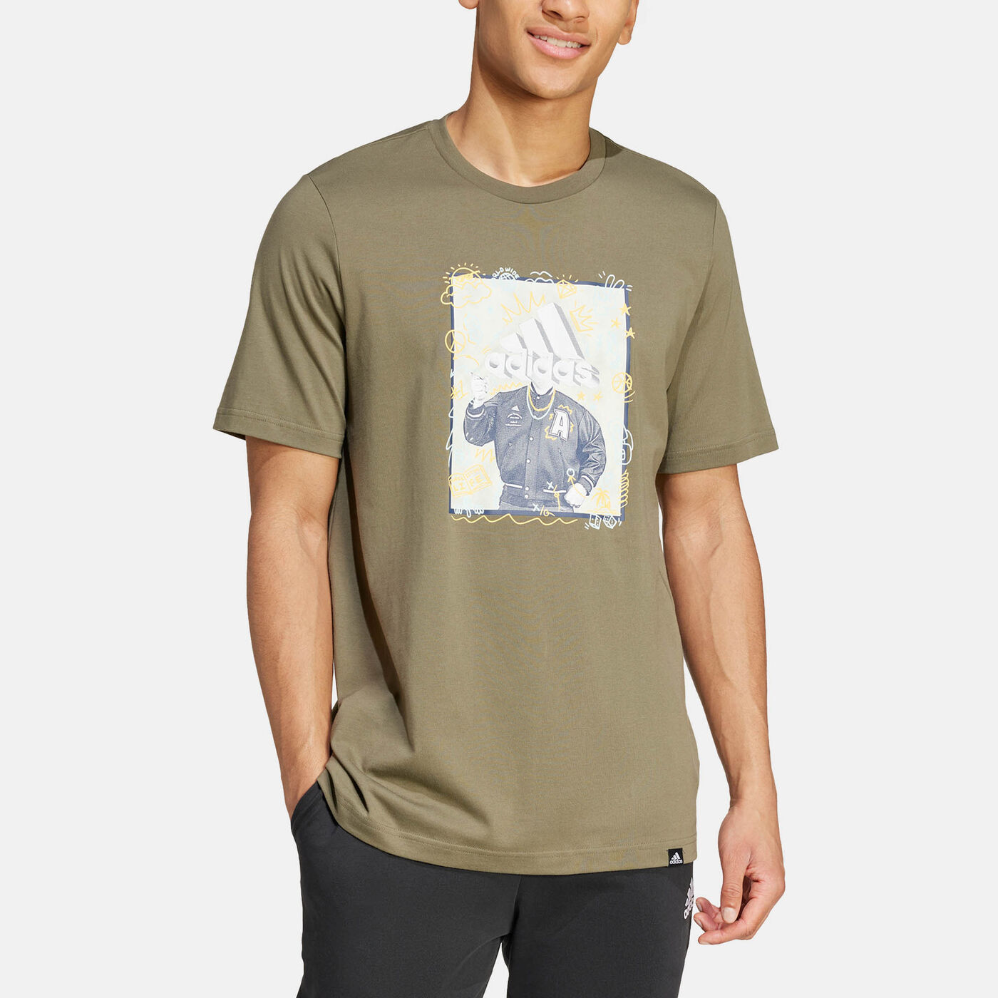 Men's Doodle Graphic T-Shirt