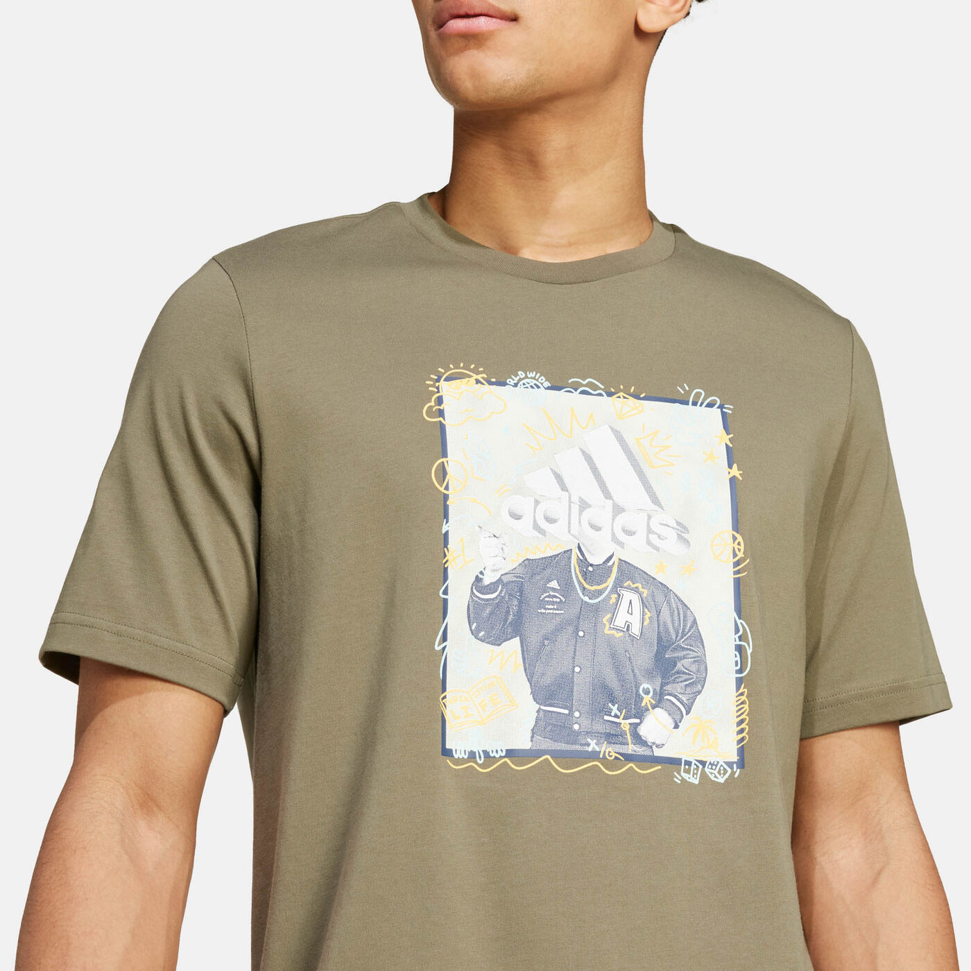 Men's Doodle Graphic T-Shirt