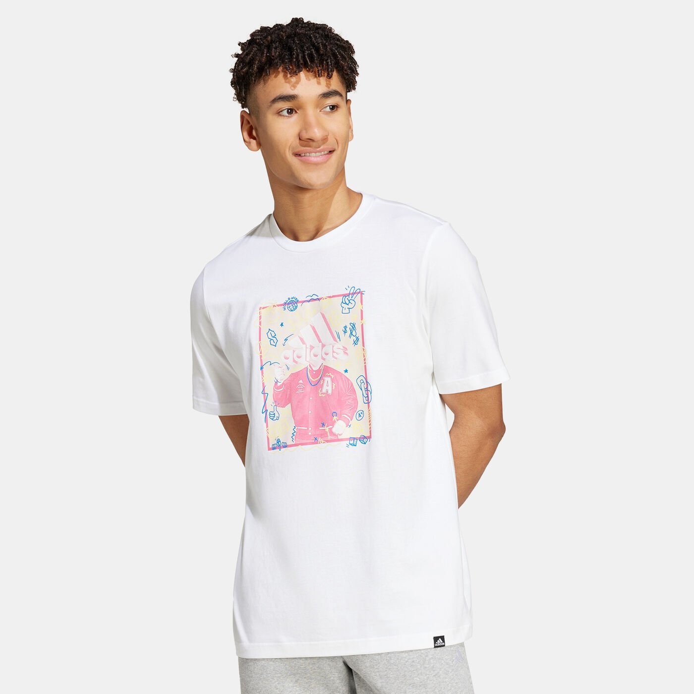 Men's Doodle Graphic T-Shirt