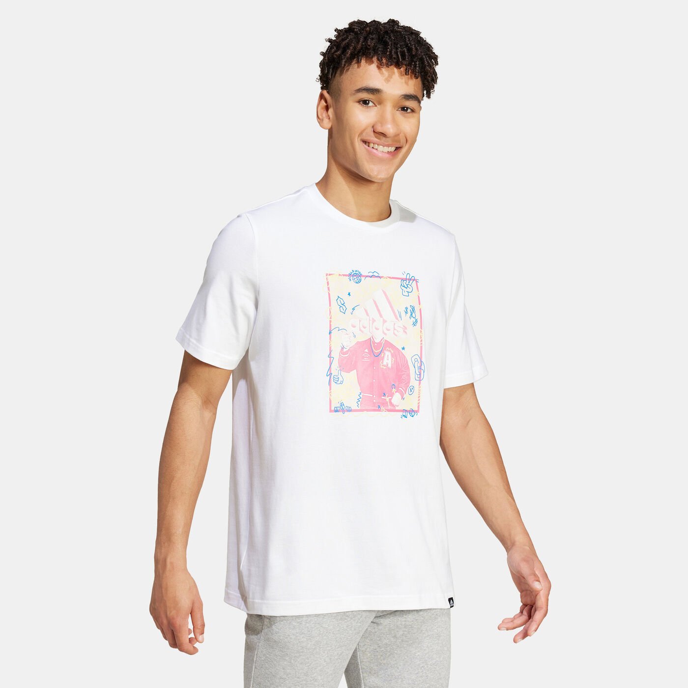 Men's Doodle Graphic T-Shirt