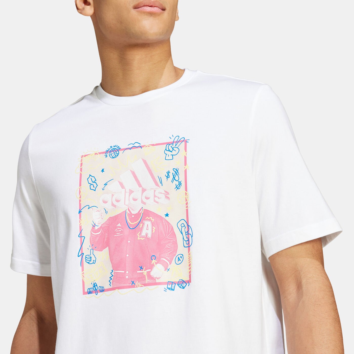 Men's Doodle Graphic T-Shirt