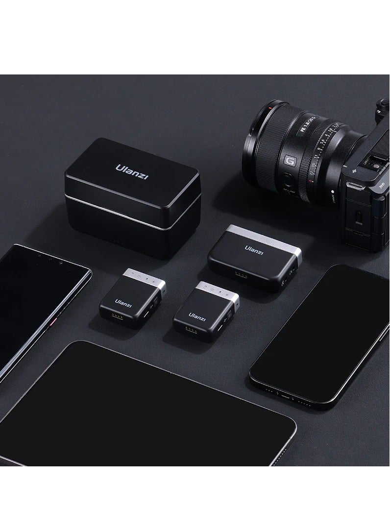Ulanzi U-Mic AM18 Wireless Lavalier Microphone System A018GBB1
